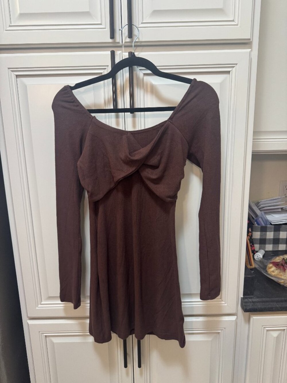 NWT Brown Sweater Dress (Size M)